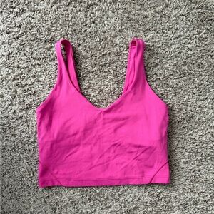 Lululemon Vibrant Pink Tank Top